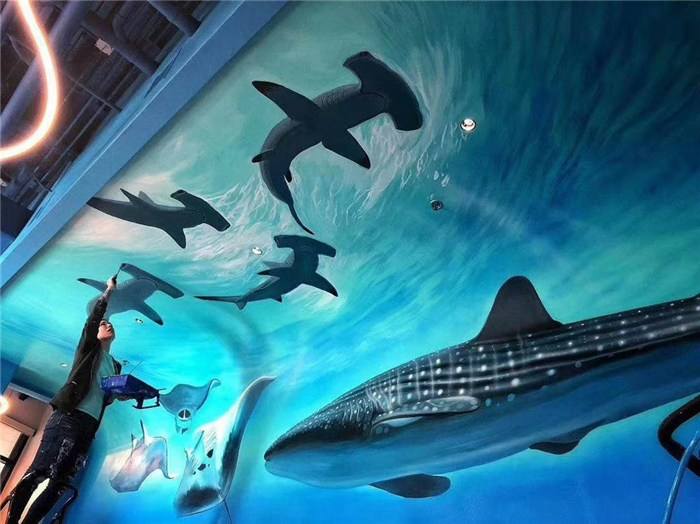 南昌鄉村墻體彩繪,南昌幼兒園手繪壁畫,南昌餐廳手繪畫,南昌畫畫涂鴉